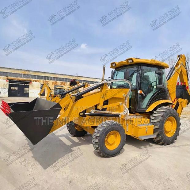 4x4 Backhoe Loader Hydraulic Wheel Loader Excavator Shovel - thumbnail 3