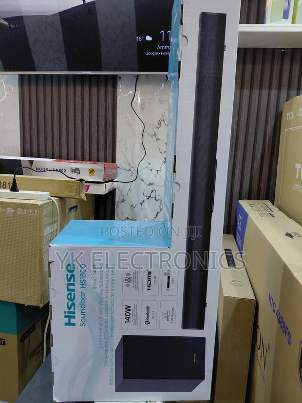 Hisense Hs1800 140w 2.1 Channel Soundbar - thumbnail 3