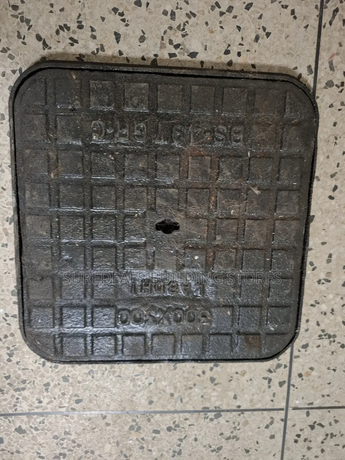 Cast Iron Manhole Cover - 300 × 300