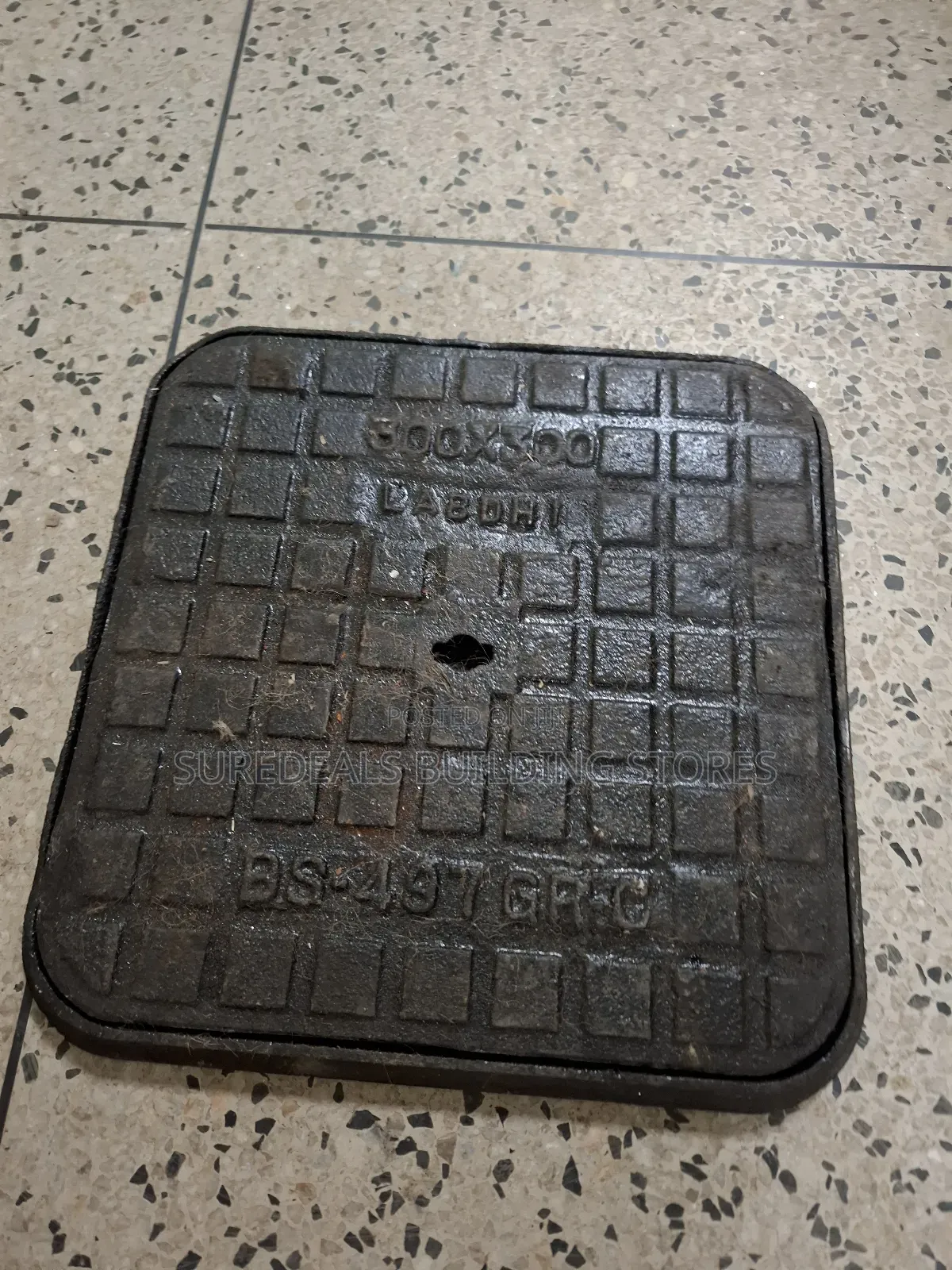 Cast Iron Manhole Cover - 300 × 300