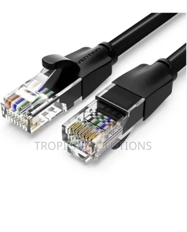 Vention Cat6 Utp Patch Cord Cable 25m Black - main view