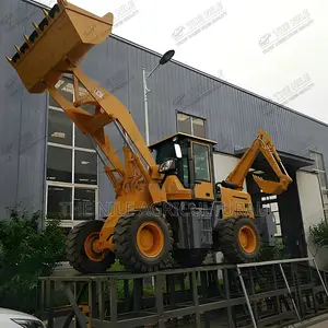 Industrial Series Auto-Leveling and Joystick Control Backhoe Loaders
