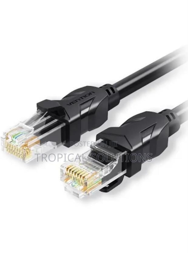 Vention Cat6 Utp Patch Cord Cable 25m Black - thumbnail 2