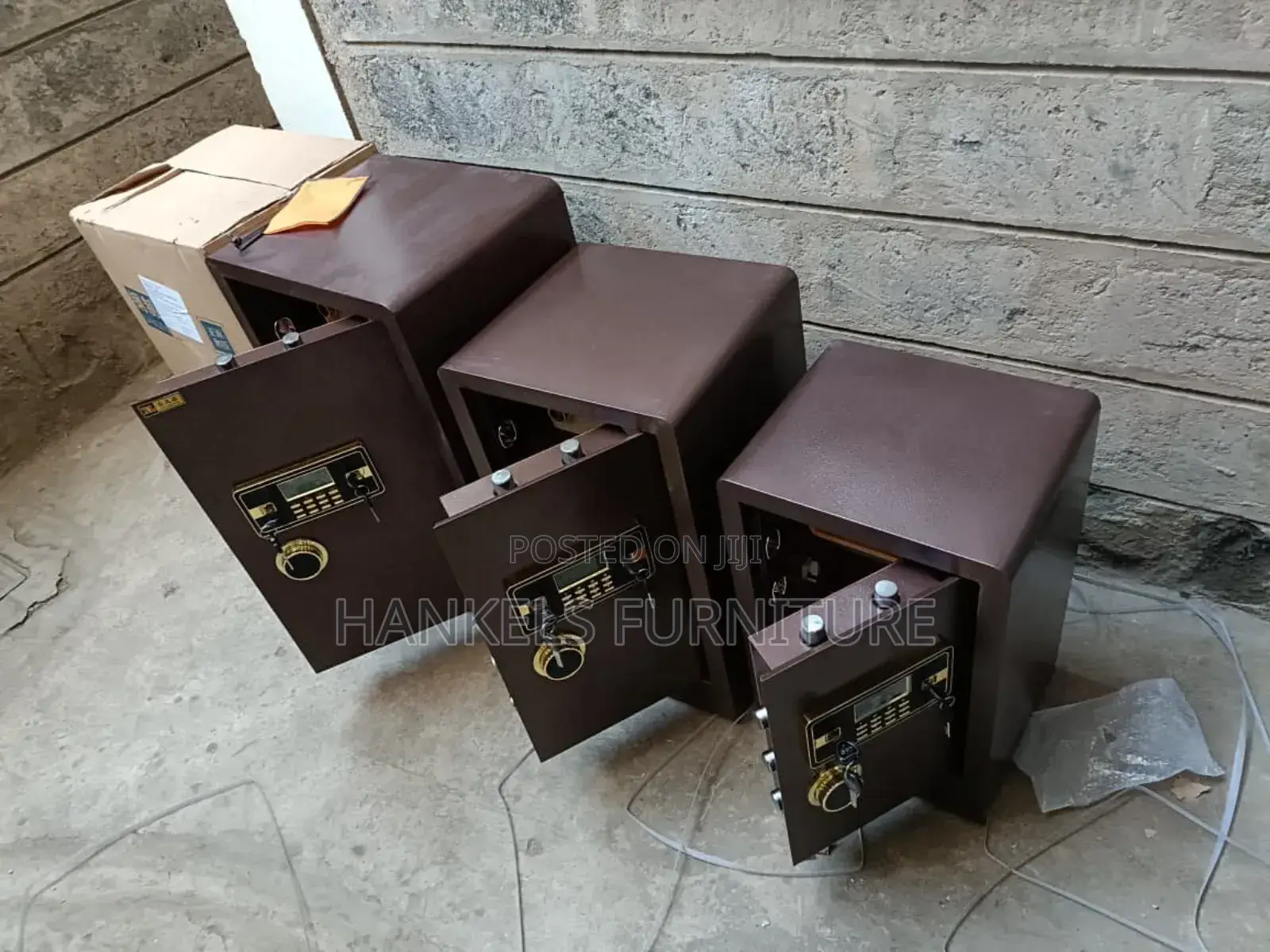 Open Door Fireproof Safe Box