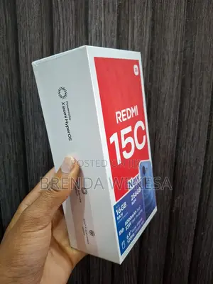 New Xiaomi Redmi 15C 4G 256 GB Black