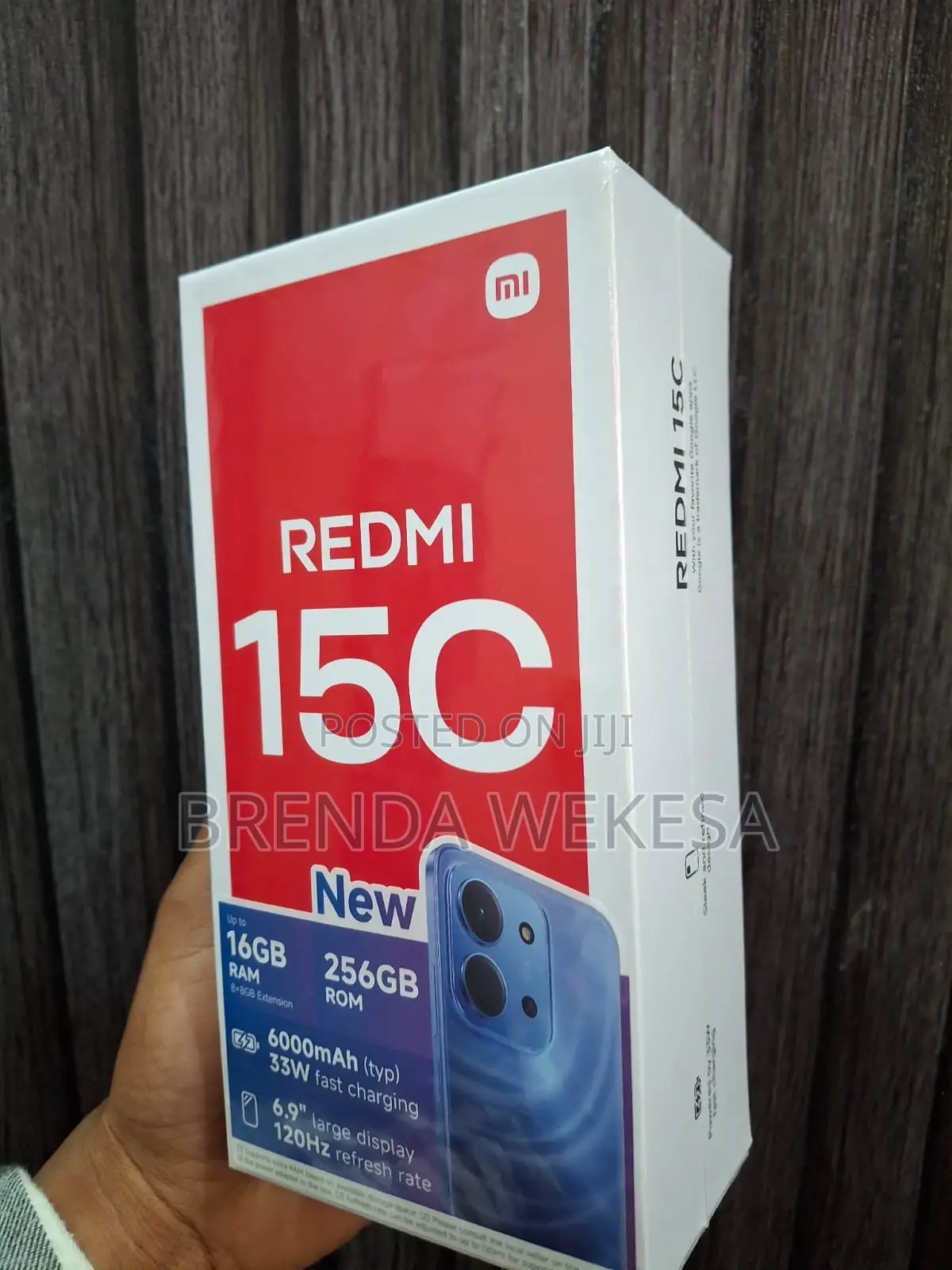 New Xiaomi Redmi 15C 4G 256 GB Black