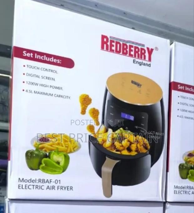 Airfryer 4.5 Litres Redberry - main view