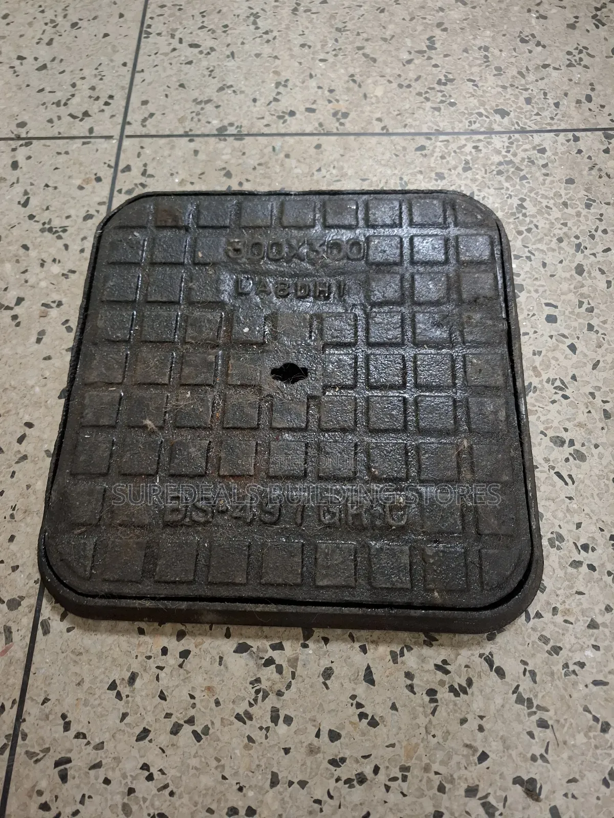 12 × 12 Inches Cast Iron Manhole Cover