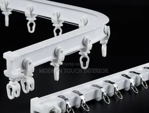 Flexibale Bendable Curtain Rails