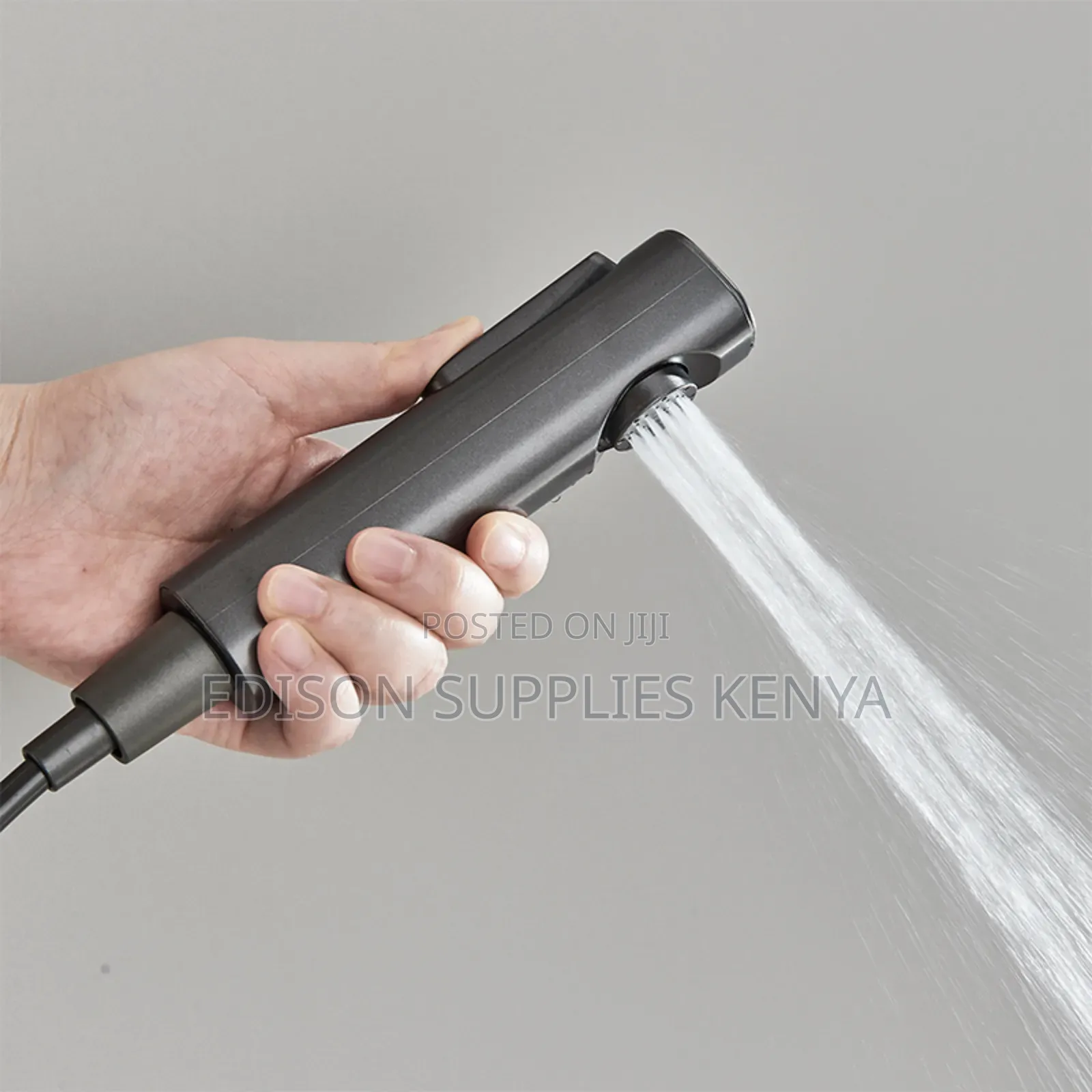 Black Arabic Shower Bidet Spray With Black Flex Pipe Bathroom Sprayer