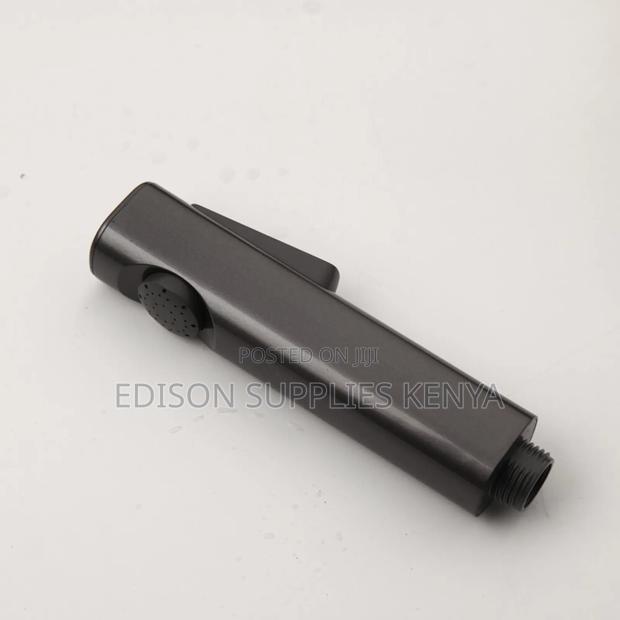 Black Arabic Shower Bidet Spray With Black Flex Pipe Bathroom Sprayer - thumbnail 6