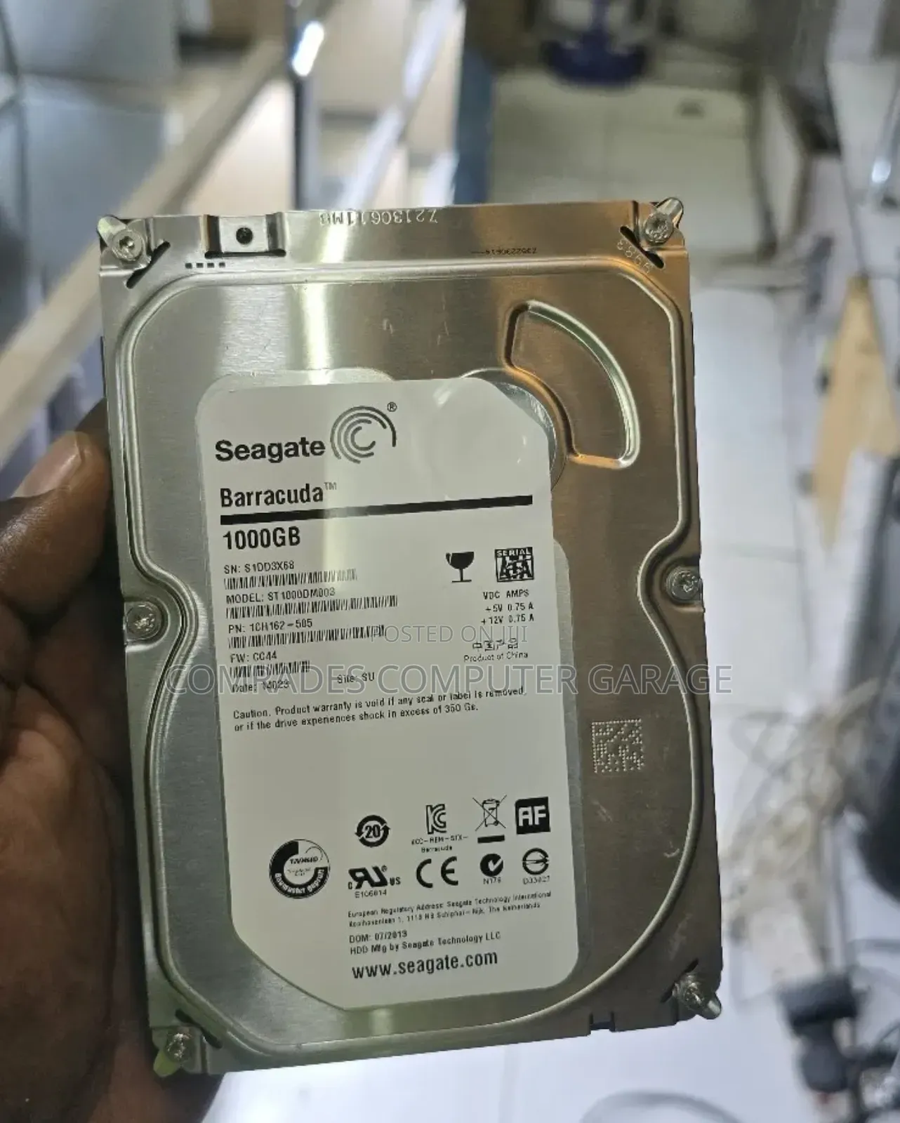 1tb. Seagate Internal Storage