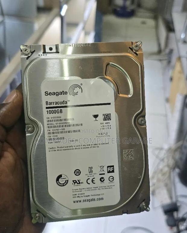 1tb. Seagate Internal Storage