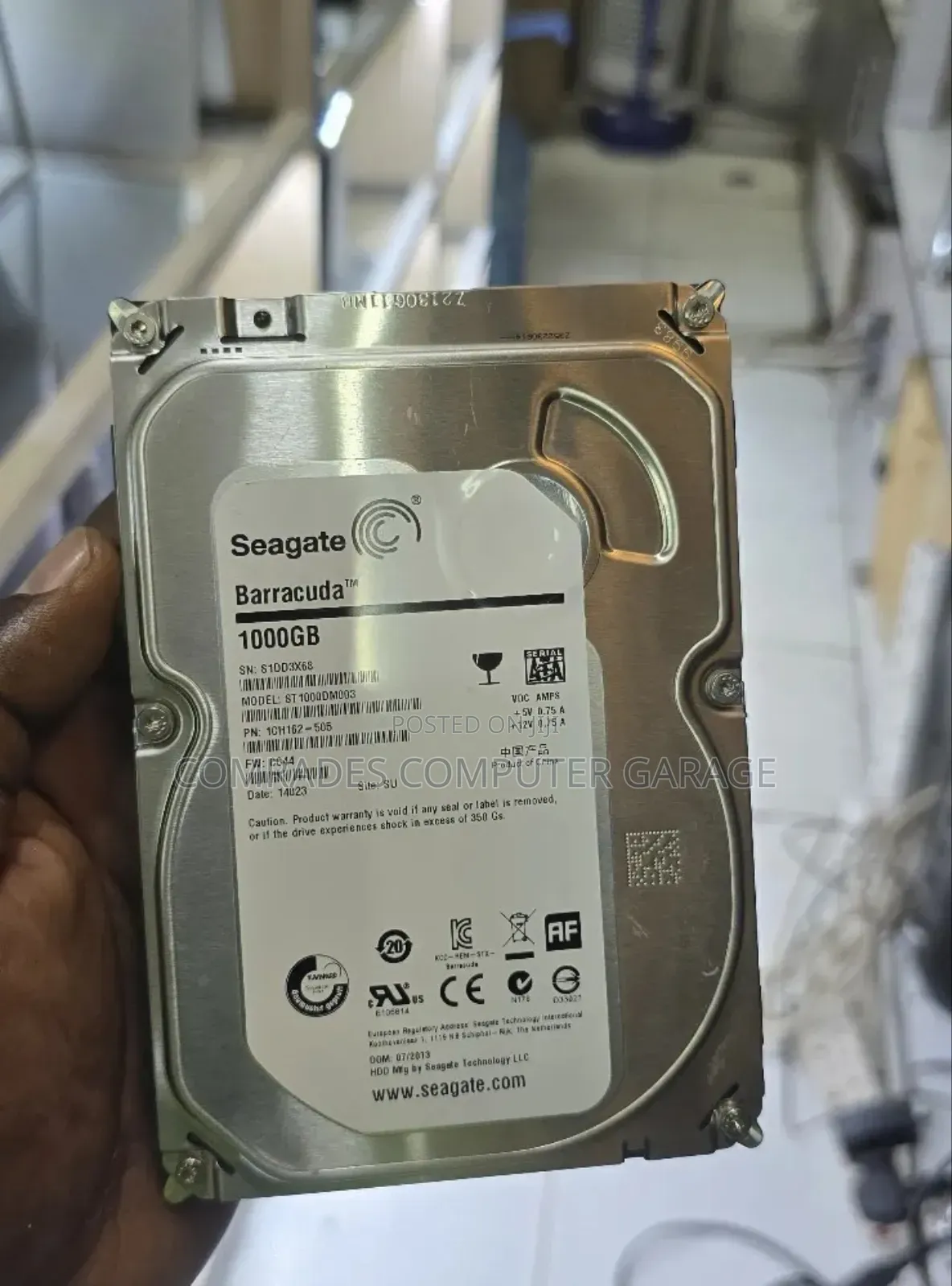 1tb. Seagate Internal Storage