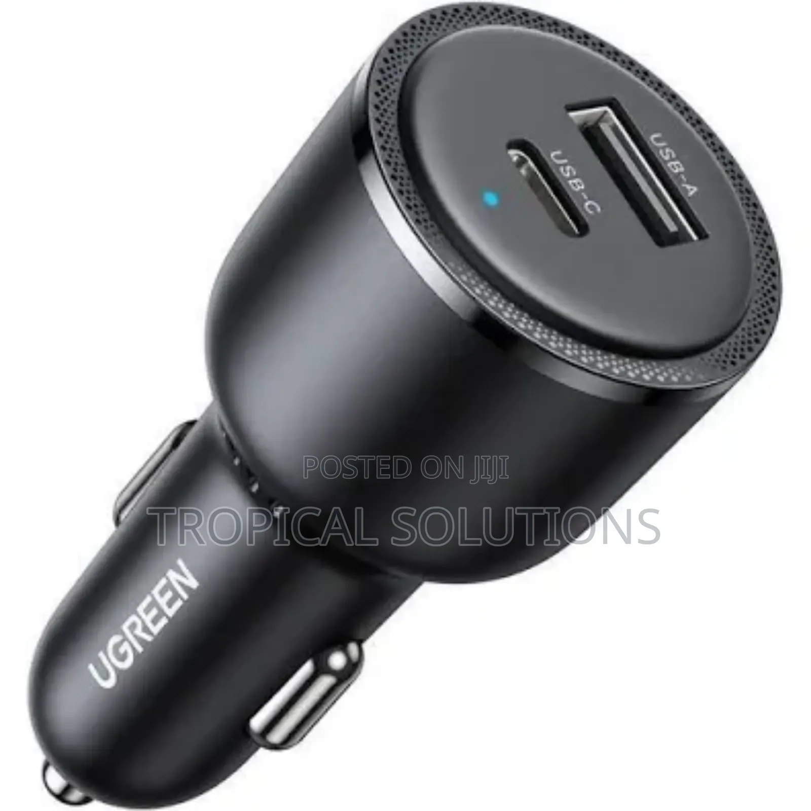 Ugreen 63w 2-Port Fast Car Charger Ec701