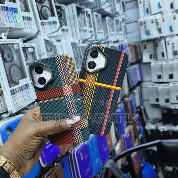 Tribal Carbon Fiber Back Cover For iPhone 16