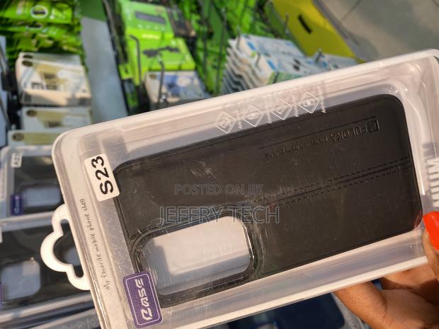 Tyrer Leather Back Case for Samsung Galaxy S23 - thumbnail 2