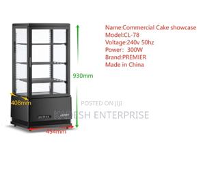 Elegant Cake Showcase Display - main view