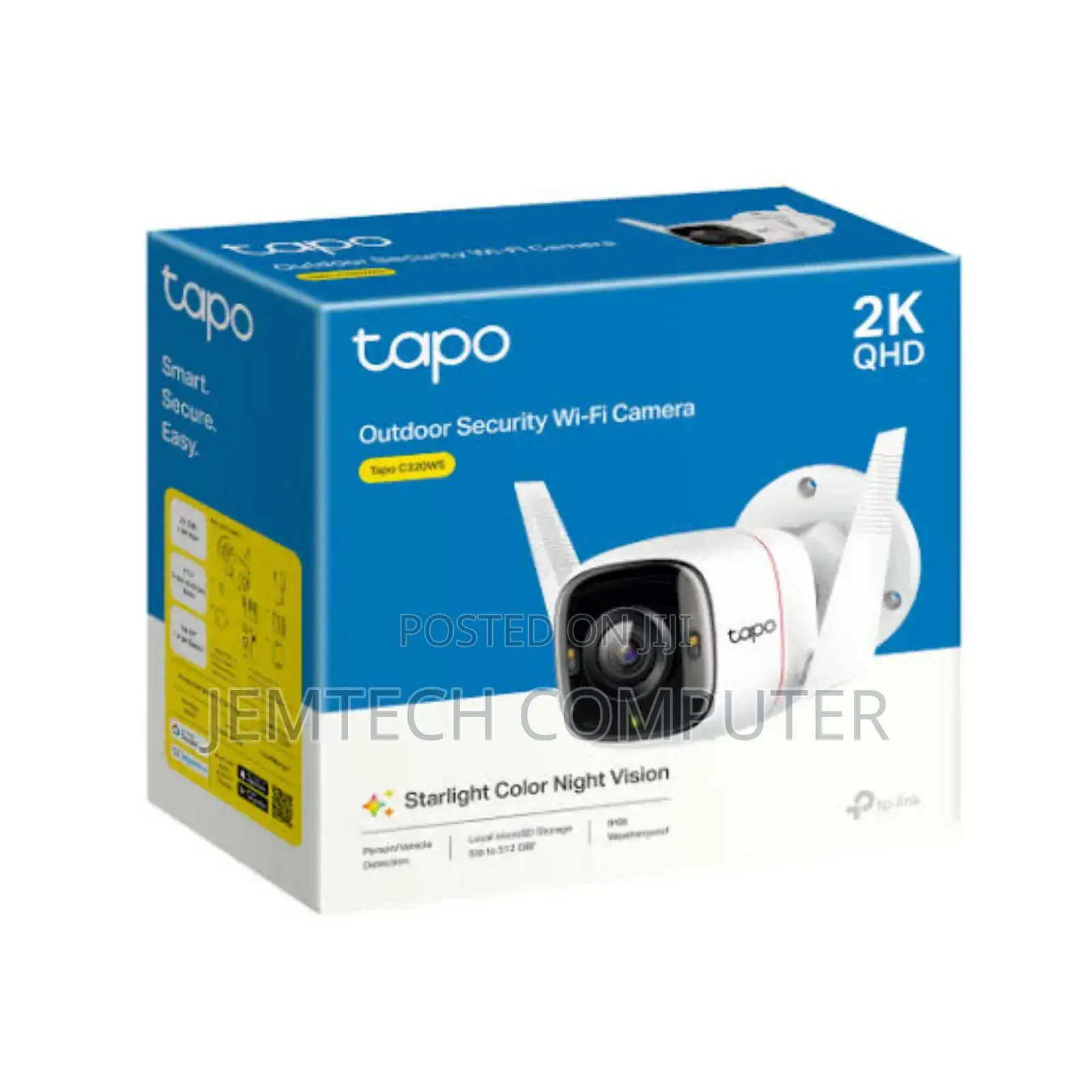 Tp-Link Tapo C320ws Outdoor Security Wi-Fi Camera