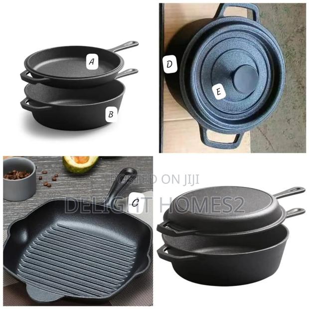 Cast Iron Cooking Pots_ele - thumbnail 2