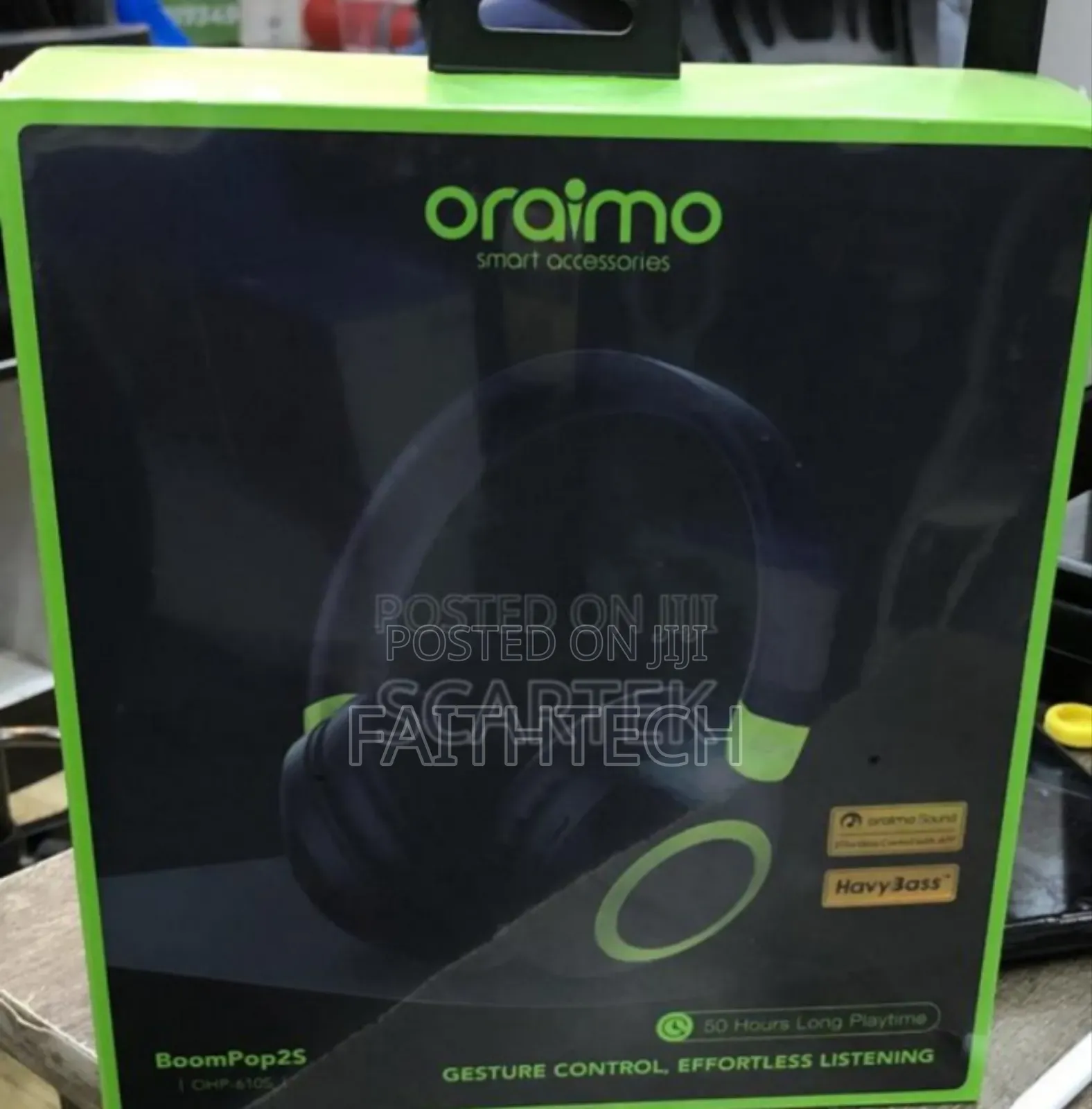 Oraimo Boompop N Ohp-915n *65hrs Playtime Active Noise Cancellation