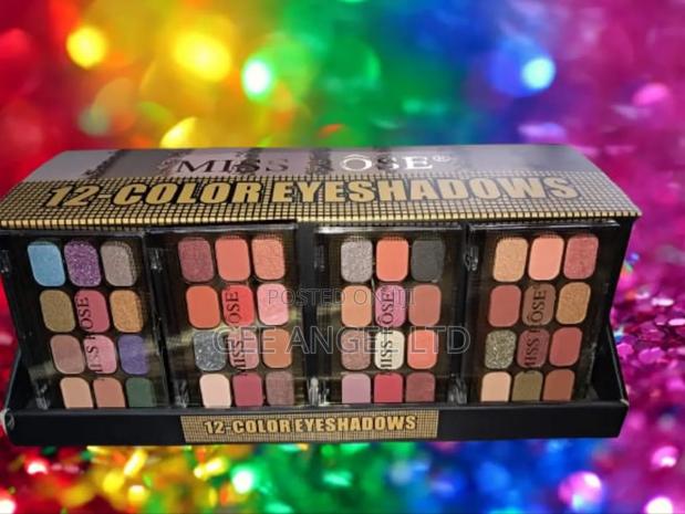 12 Colour Eye Shadow (Miss Rose) - thumbnail 2