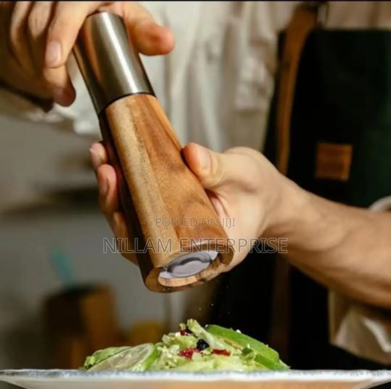 Luxury Kitchen Pepper Salt Grinder 2pcs Set