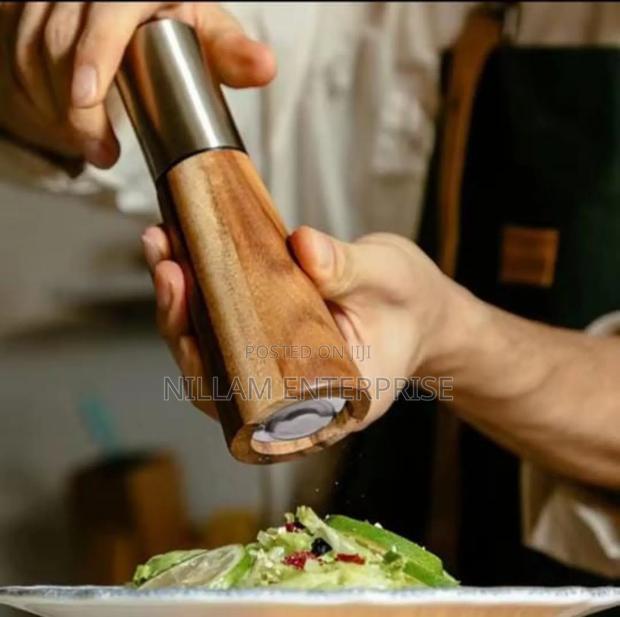 Luxury Kitchen Pepper Salt Grinder 2pcs Set - thumbnail 4