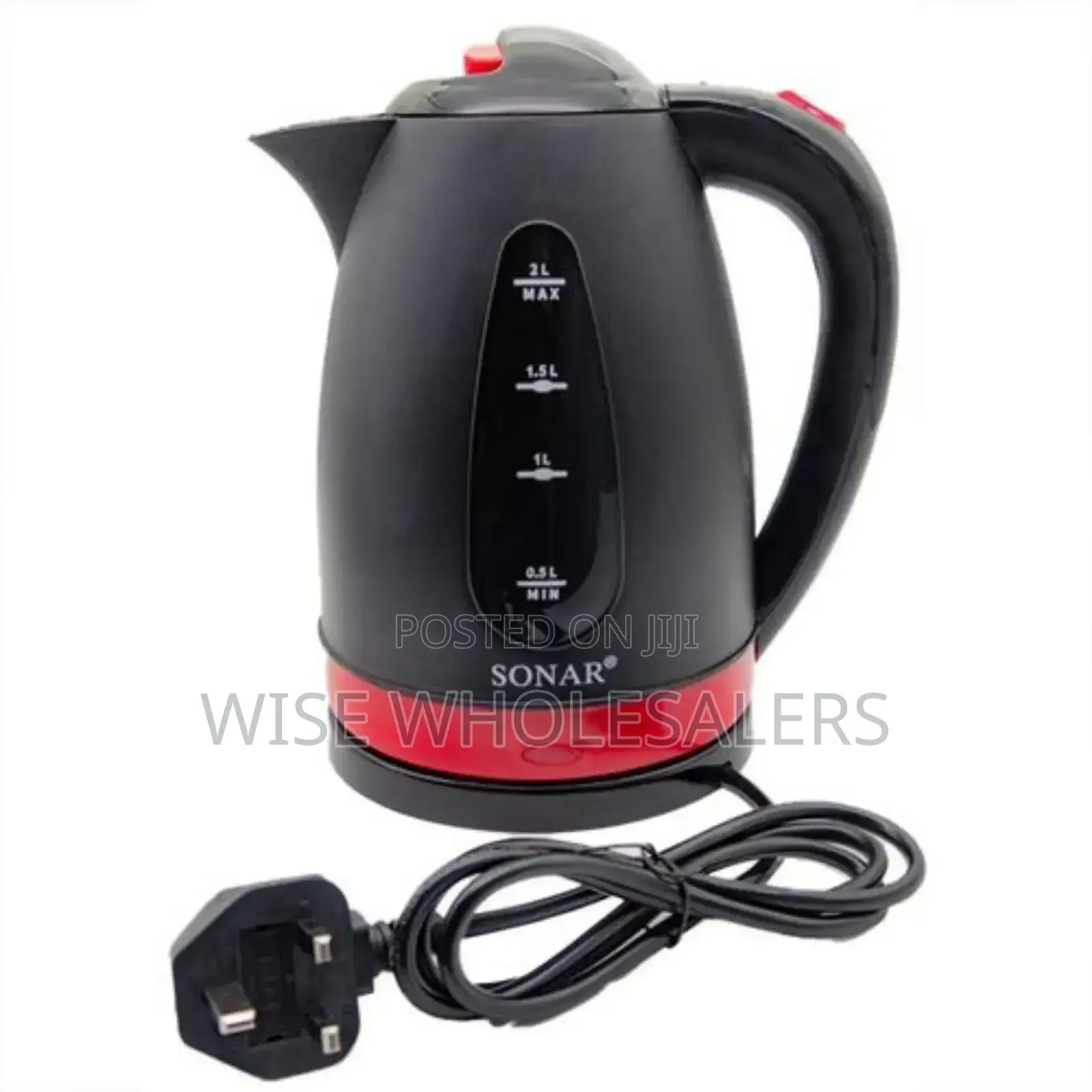 2.0 Litresx Sonar Plastic Kettle****