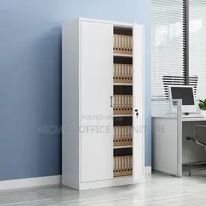 Office Cabinet: 2-Door Full Metallic Lockable Filling Cabinets