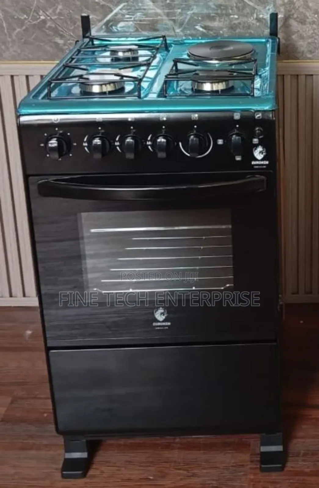50×55 Euroken 3+1 Standing Cooker With Electric Oven Cooker