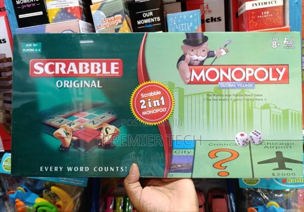2 in 1 Monopoly Scrabble - main view