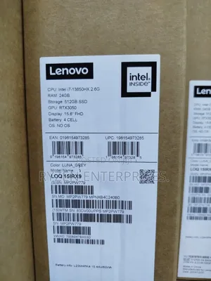 New Laptop Lenovo LOQ 15IRH8 24GB Intel Core i7 SSD 512GB