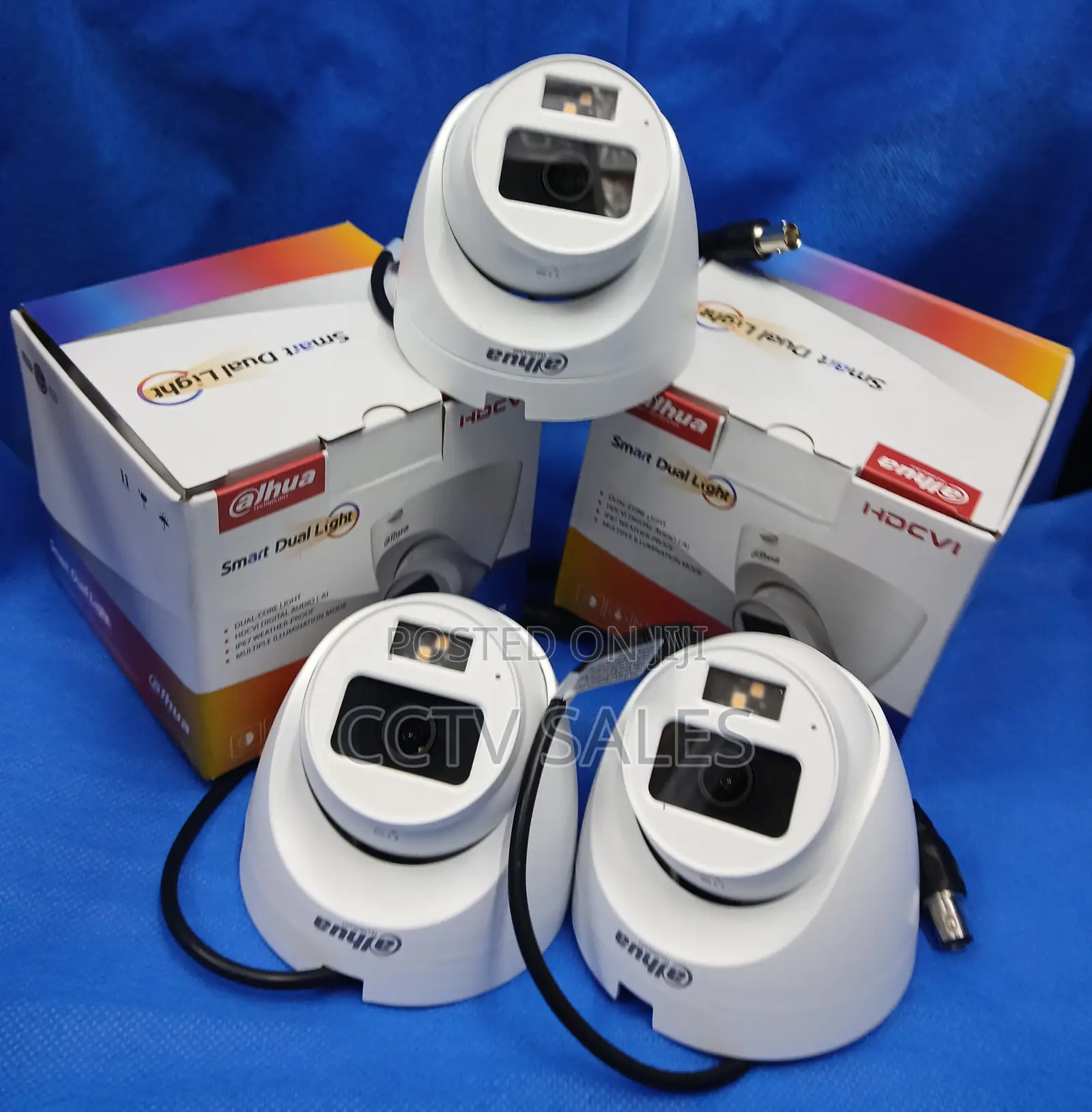 20m Distance Coverage Dahua Audio Indoor CCTV Camera
