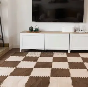 Non-slip Pet-friendly Interlocking Plush Mats