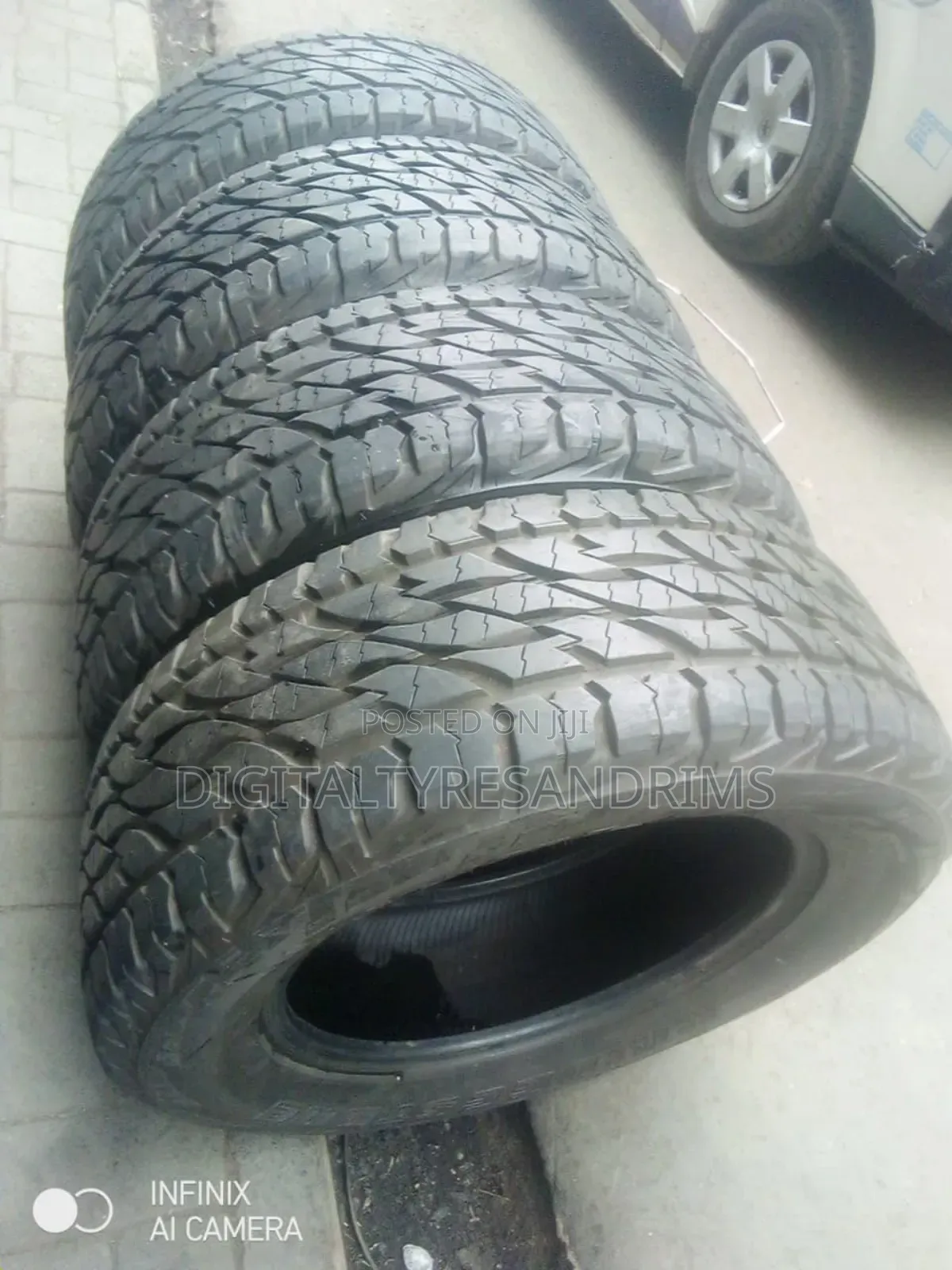 265/60r18 Bridgestone Tyres Slightly Used