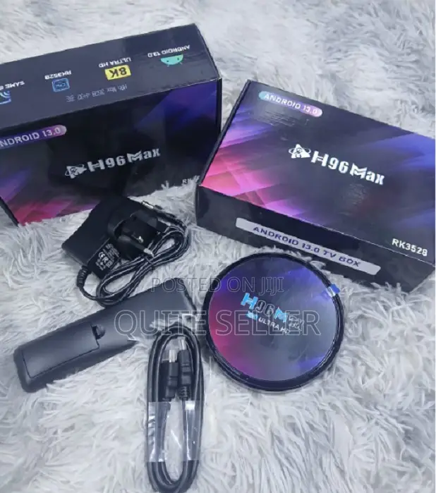 Classic Android H96 Max Tv Box 4gb Ram / 32gb Rom