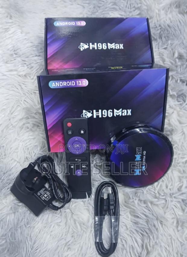 H96 Max Android Tv Box 4gb Ram, 32gb Storage Clean and Smooth Video - main view