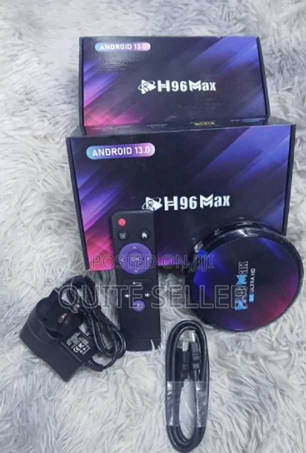 H96 Max Android Tv Box 4gb Ram, 32gb Storage Clean and Smooth Video - thumbnail 2
