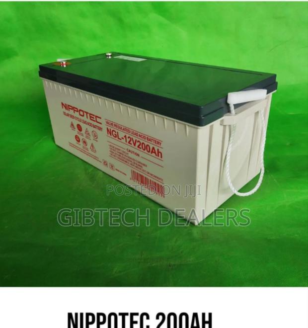 Nippotec Deep Cycle Battery 200ah 12v - main view