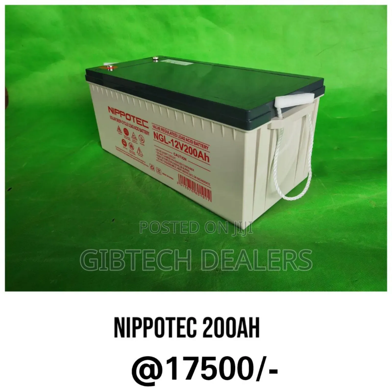 Nippotec Deep Cycle Battery 12v 200ah 20 Hours