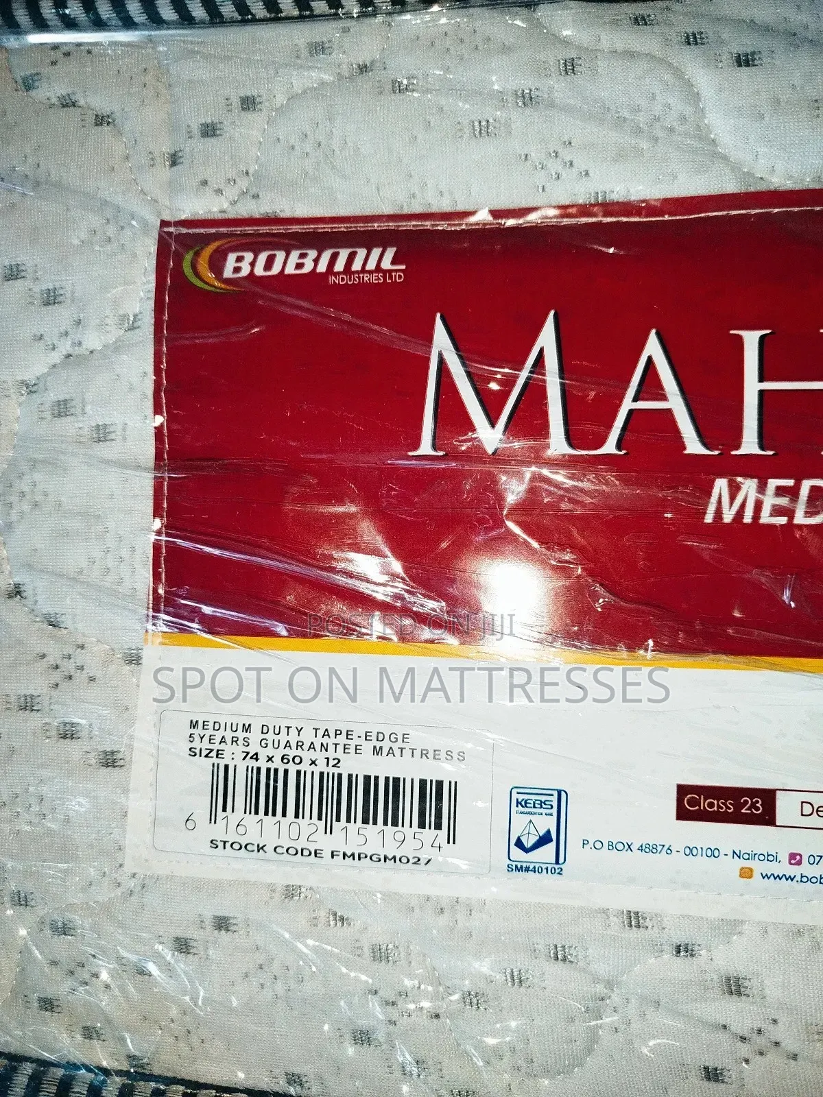 12inches Thick 5ft × 6ft Bobmil Maharaja 5yrs Warranty + Free Delivery