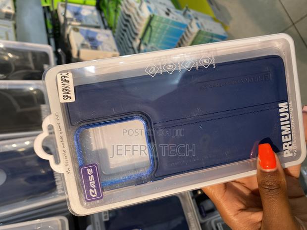 Shinestar Tecno Spark 10 Pro Flip Back Cover Pu Leather - thumbnail 2