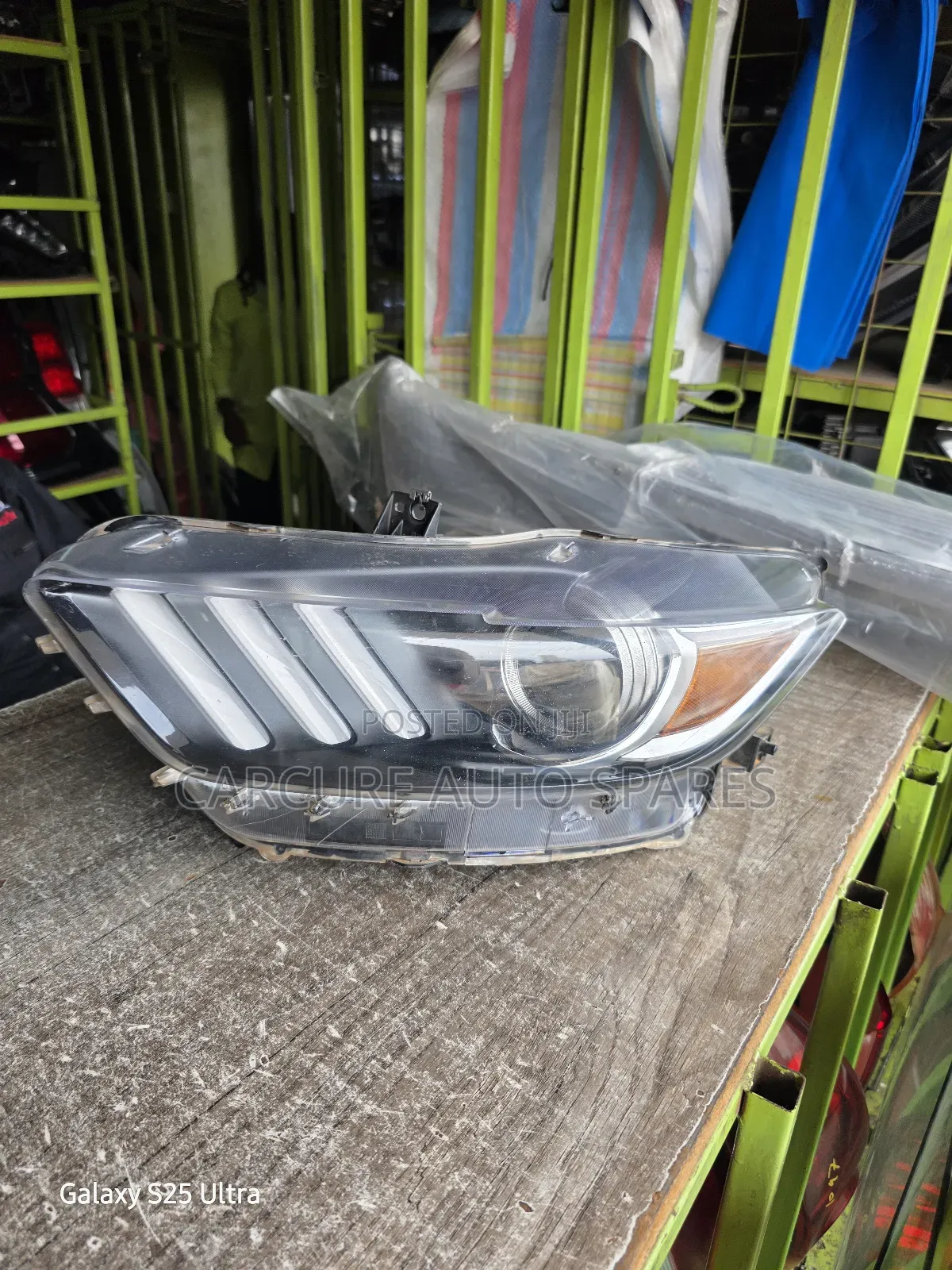 Ford Mustang Headlight