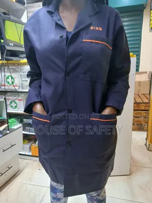 Navy Branded Coats