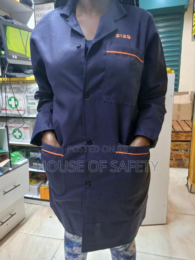 Navy Branded Coats - thumbnail 2