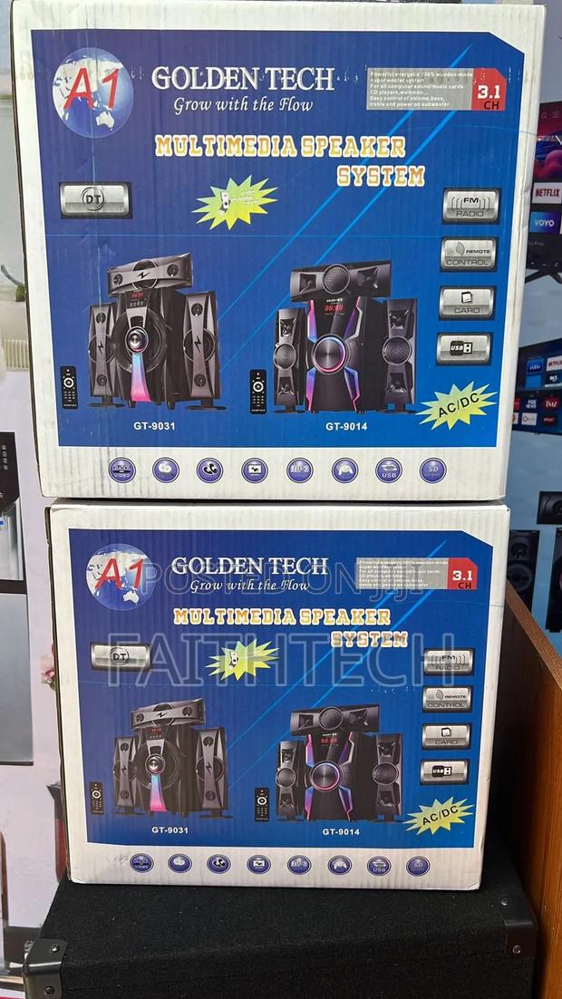 3.1ch Goldentech Multimedia Speaker Woofer