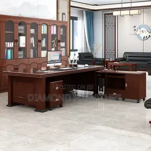 Office Desk; 1.6m L-Shaped Modern Work Desk