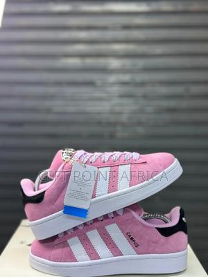 Pink Adidas Campus For Ladies - thumbnail 2