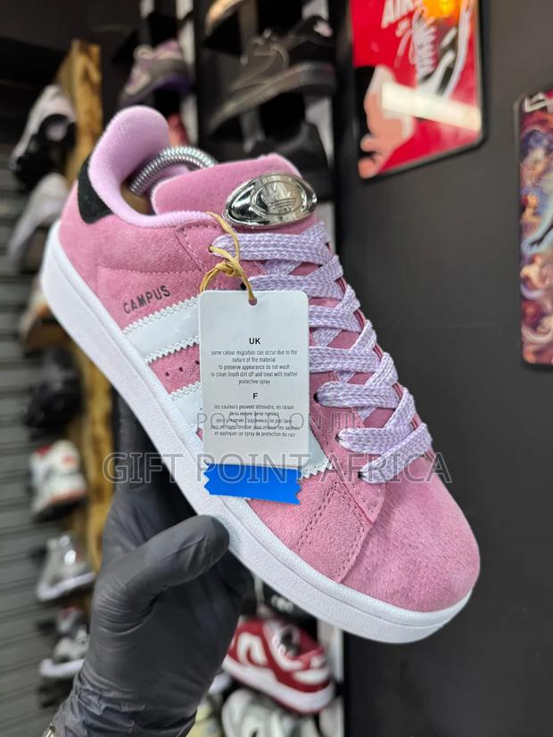 Pink Adidas Campus For Ladies - thumbnail 3